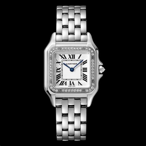 cartier panthere watch white gold|panthere di cartier anello.